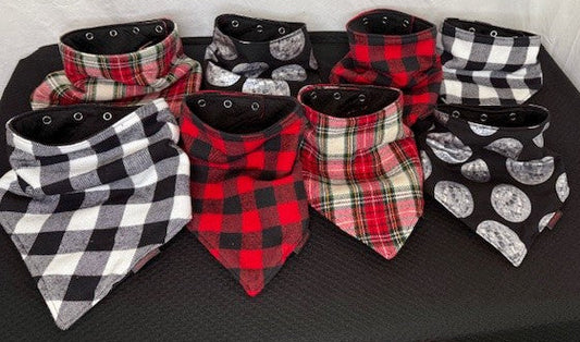 Mad Drool™ Holiday 2025 Absorbent Bandanas