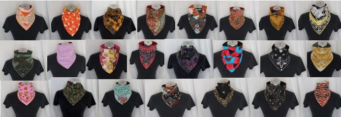 Mad Drool™ Absorbent Bandanas (many prints available!)