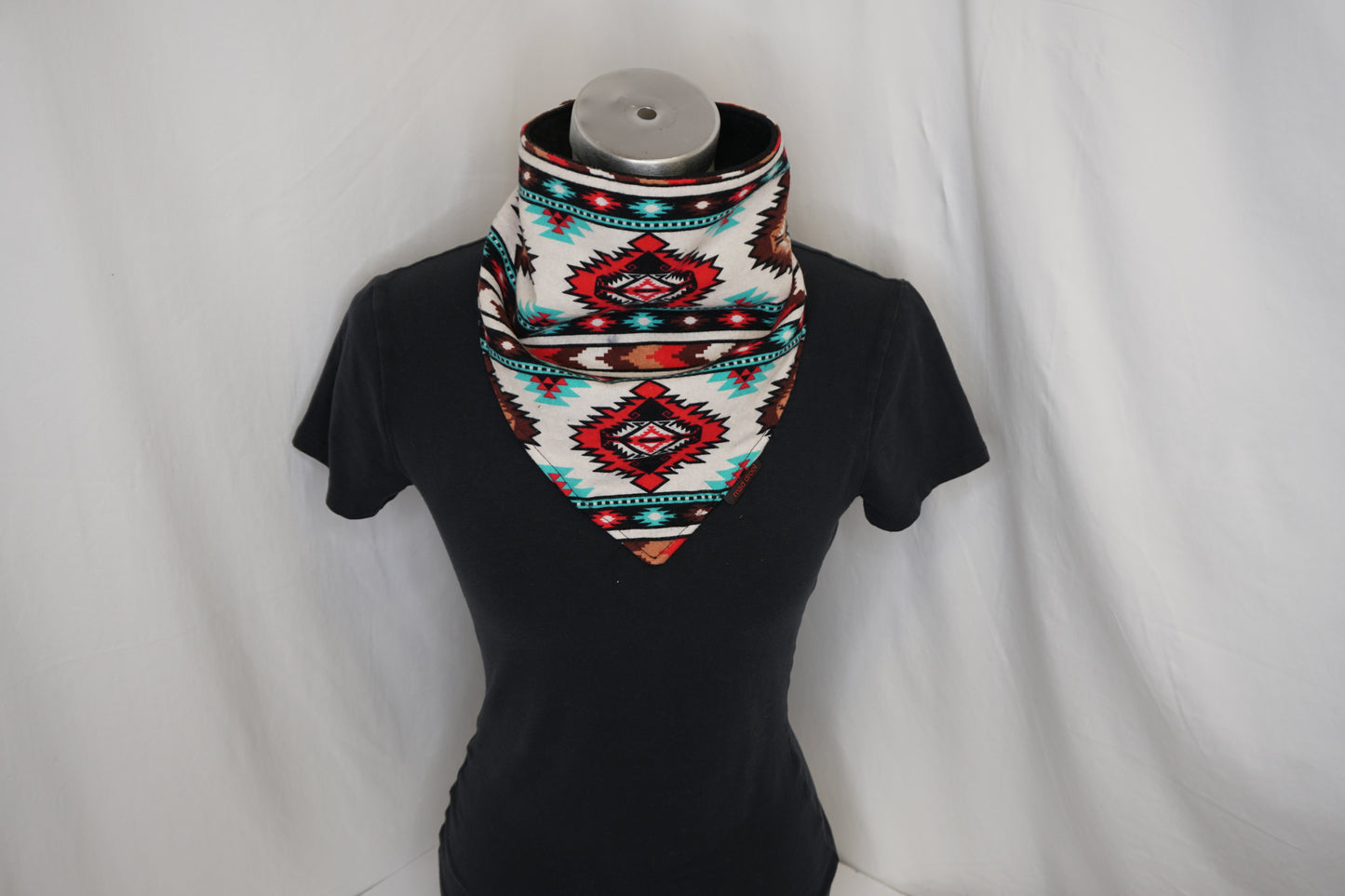 Triangle Absorbent Bandana with Snaps (many prints available!)