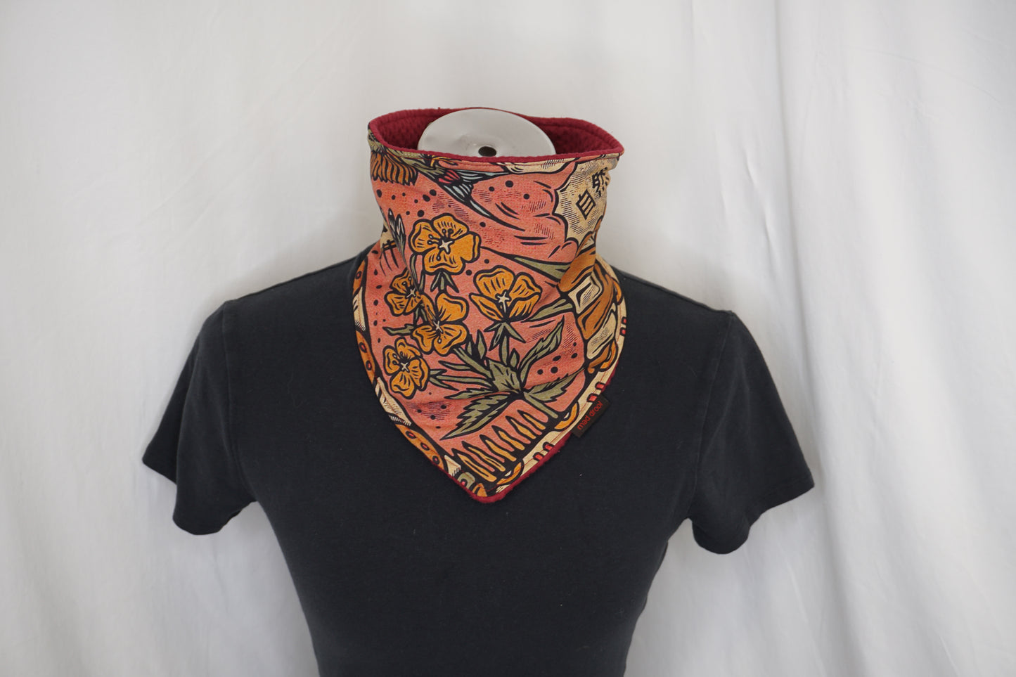 Triangle Absorbent Bandana with Snaps (many prints available!)