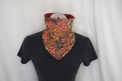 Triangle Absorbent Bandana with Snaps (many prints available!)