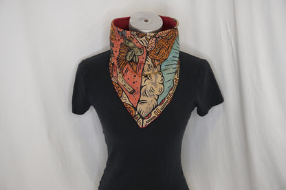 Triangle Absorbent Bandana with Snaps (many prints available!)