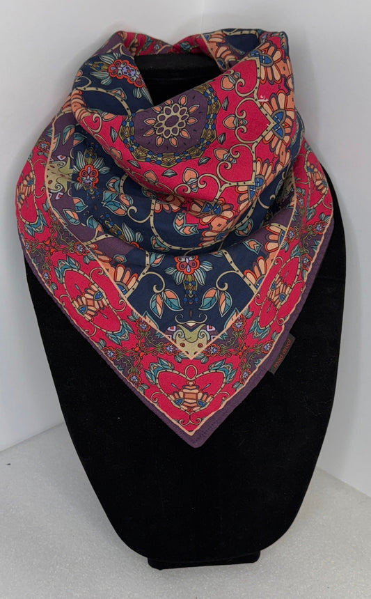 "The Jessica" Square Absorbent Bandana - Mandala Print