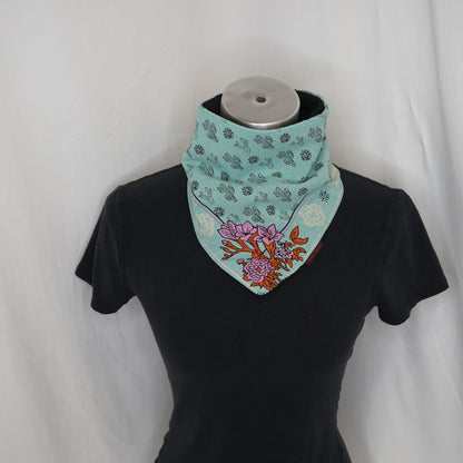 Triangle Absorbent Bandana with Snaps (many prints available!)