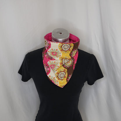 Triangle Absorbent Bandana with Snaps (many prints available!)