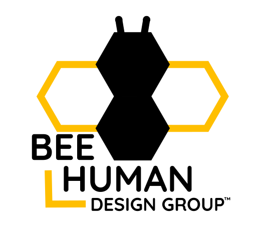 bee human design logo